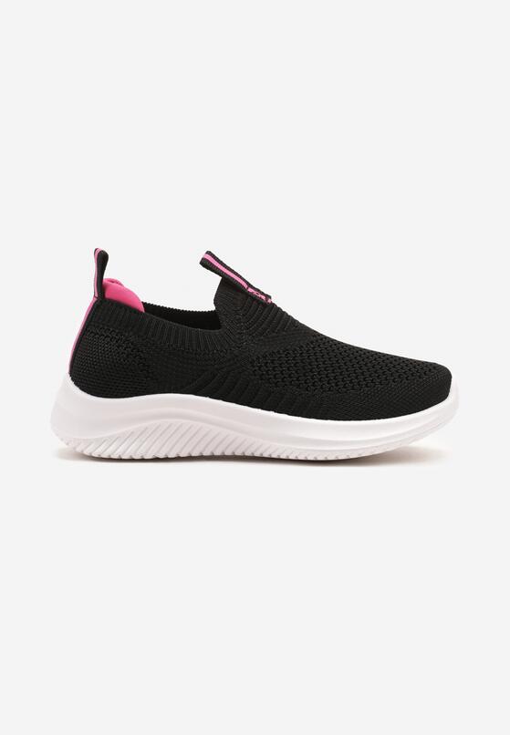 Pantofi sport Negru cu fucsia 1
