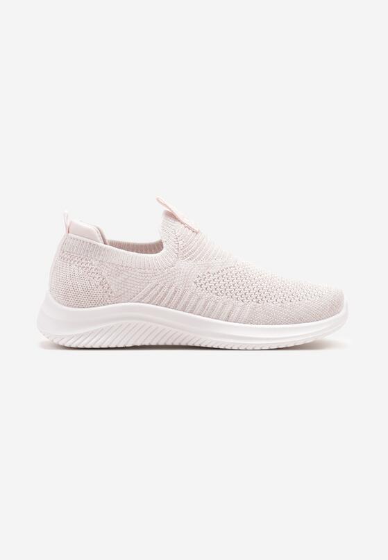 Różowe Wsuwane Buty Sportowe Sneakersy z Siateczki na Piankowej Podeszwie Eldriva 1