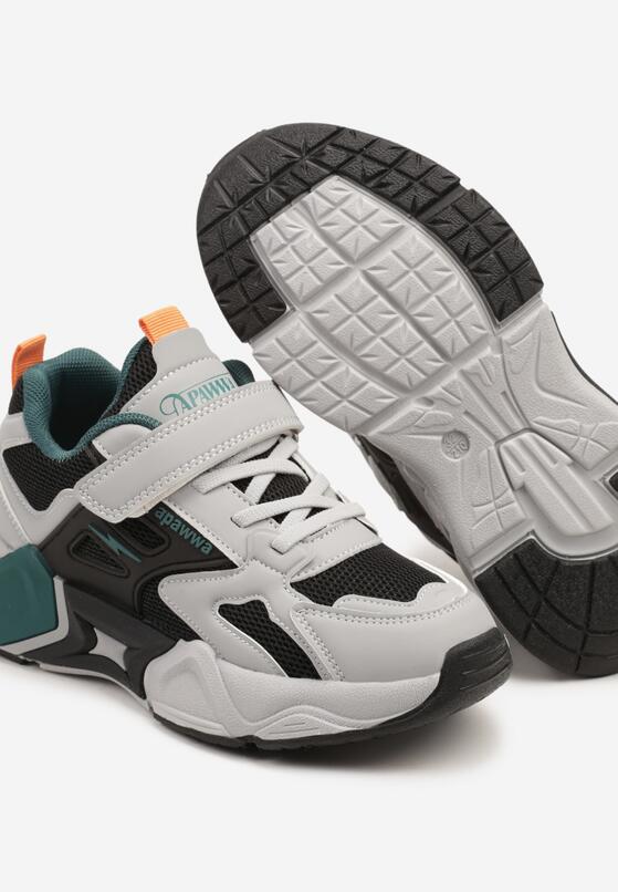 Pantofi sport Gri cu negru 3