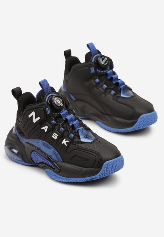 Pantofi sport Negru cu bleumarin 2