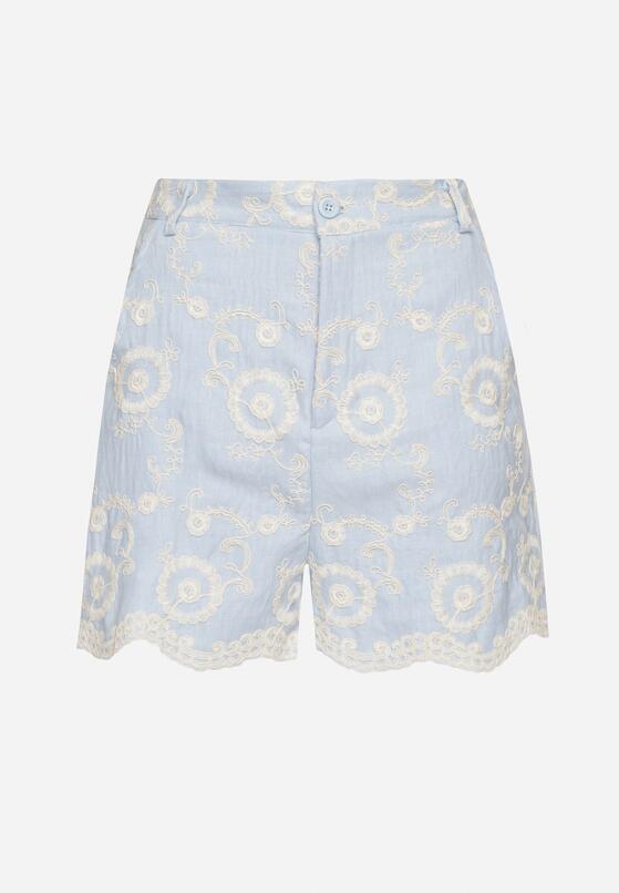 Pantaloni scurți Albastru deschis 6