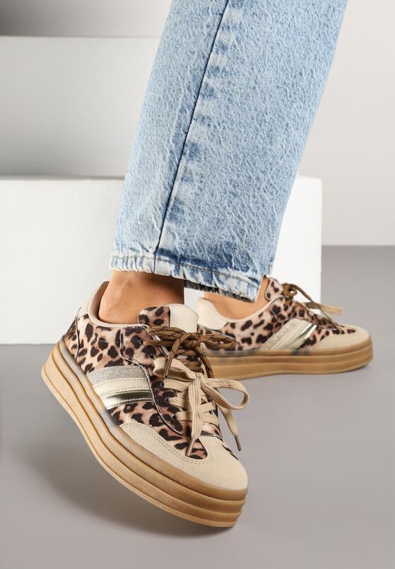 Sneakers Imprimeu leopard 2