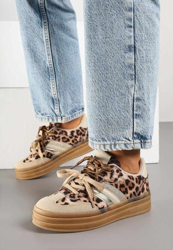 Sneakers Imprimeu leopard 1