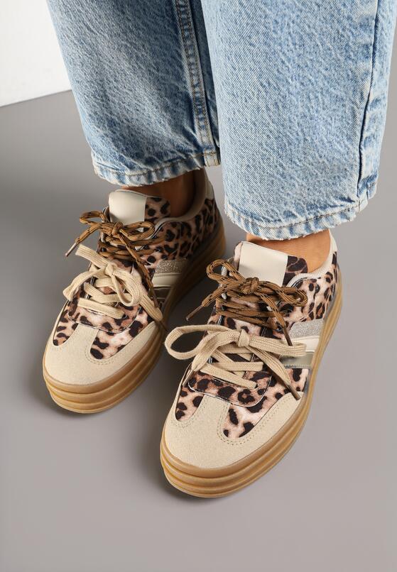 Sneakers Imprimeu leopard 3