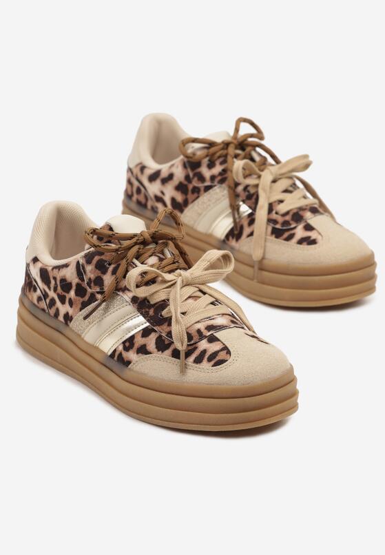 Sneakers Imprimeu leopard 5