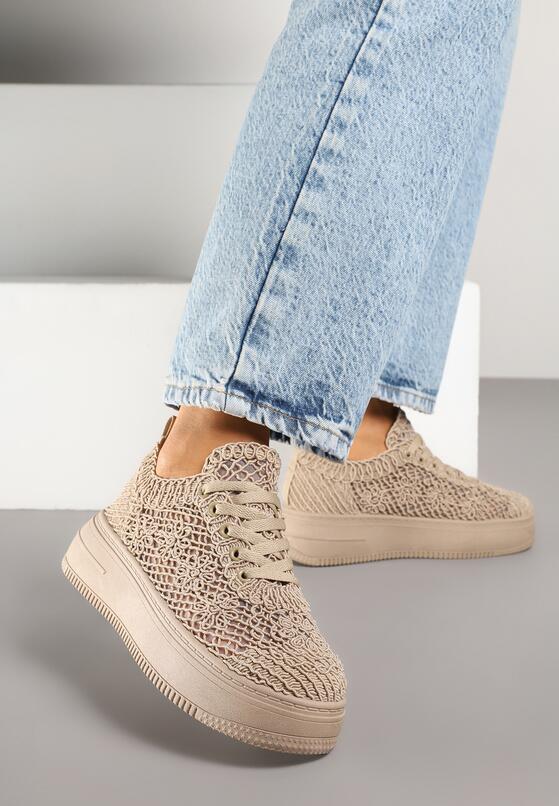 Sneakers Bej închis 2