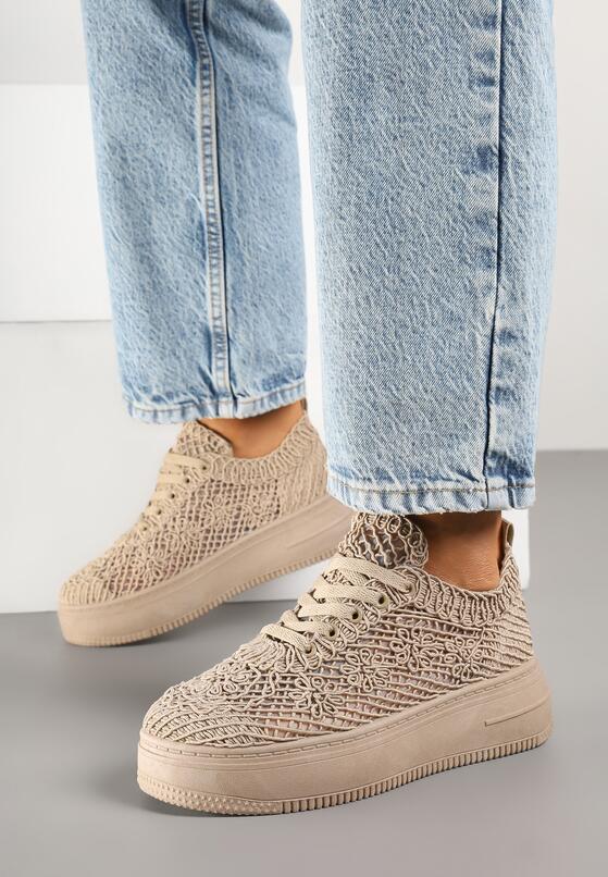 Sneakers Bej închis 1