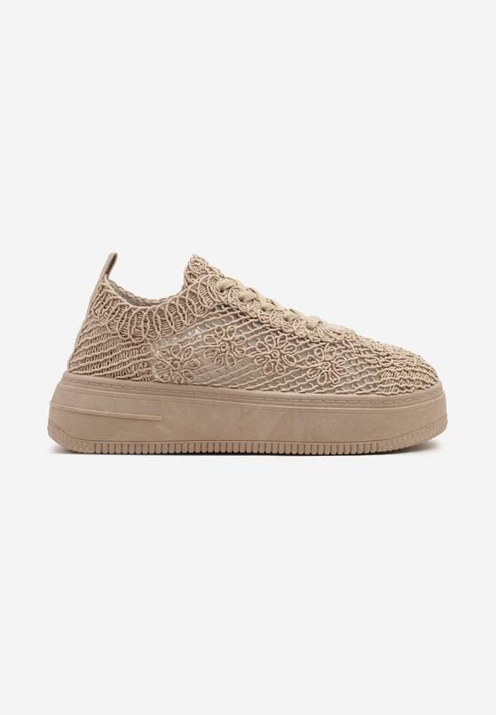 Sneakers Bej închis 4