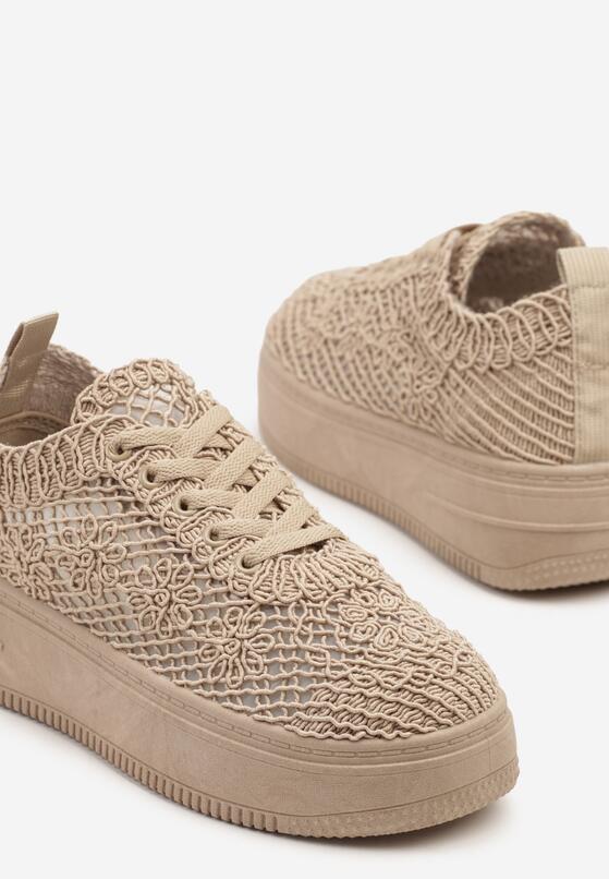 Sneakers Bej închis 6