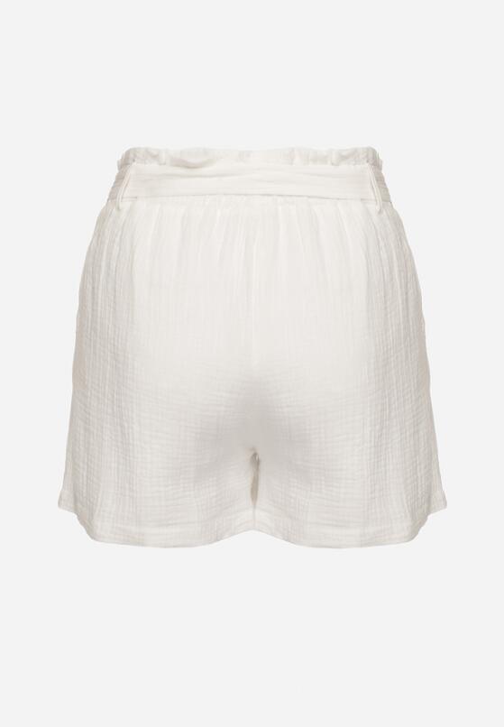 Pantaloni scurți Albi 7