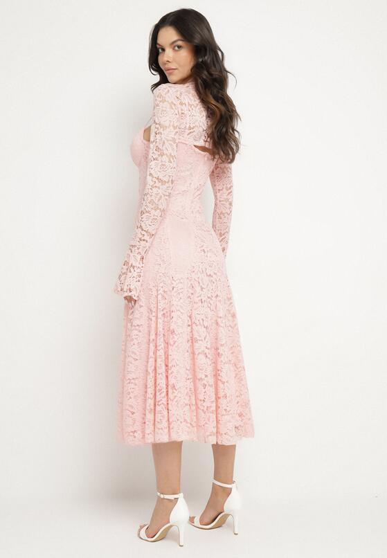 Rochie Roz închis 3