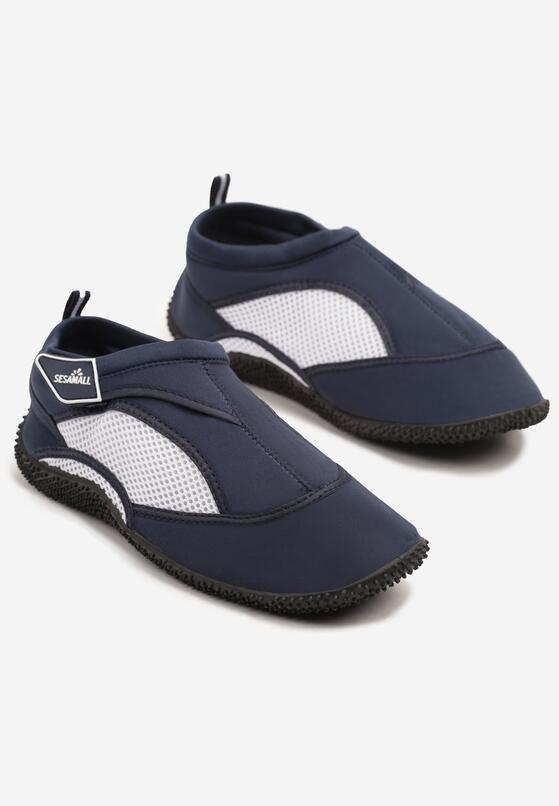 Pantofi sport Albastru cu alb 2