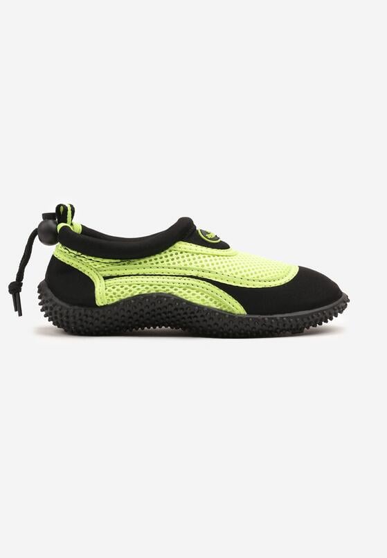 Pantofi sport Negru cu verde 1