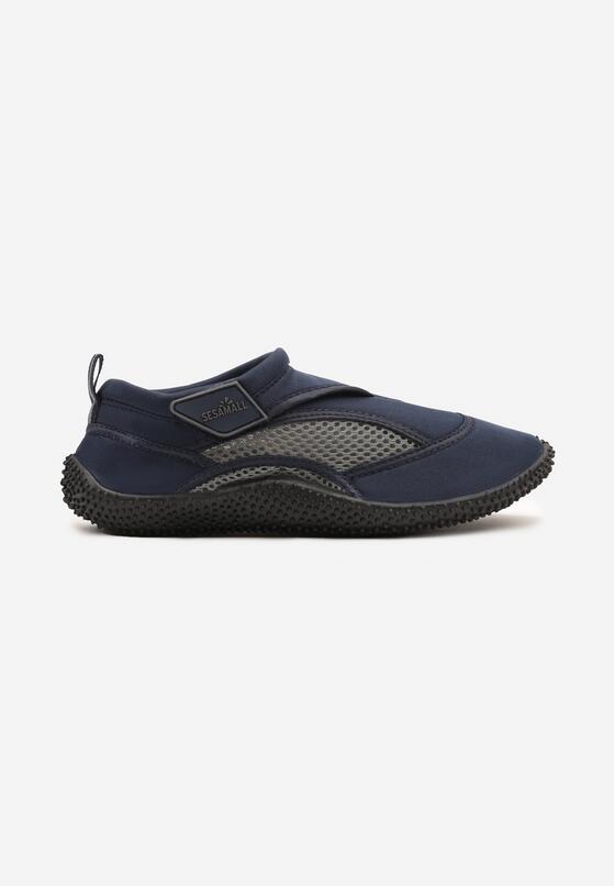 Granatowe Buty Sportowe do Wody z Zapięciem na Rzep  Ellienna 4