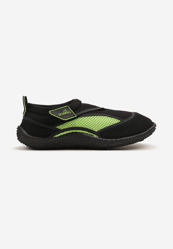 Pantofi sport Negru cu verde 4