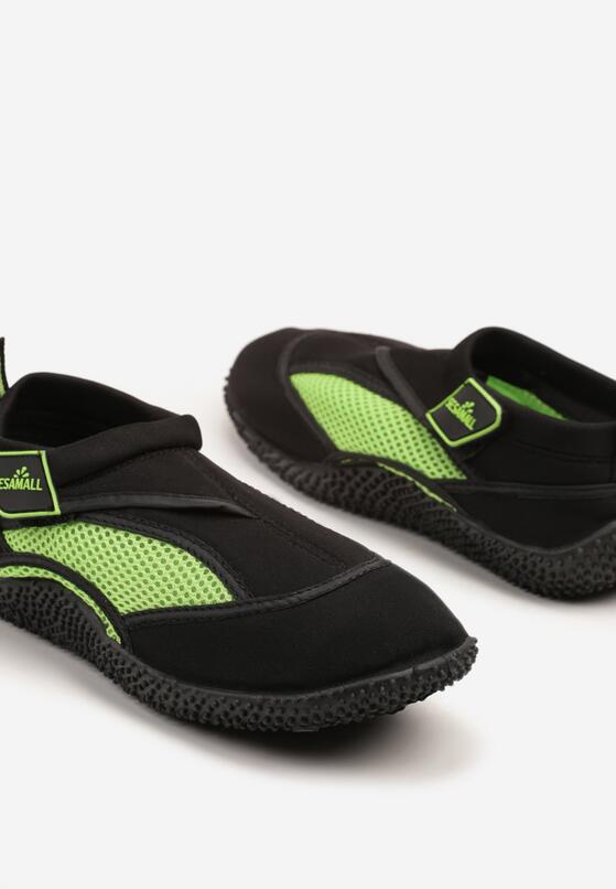 Pantofi sport Negru cu verde 6