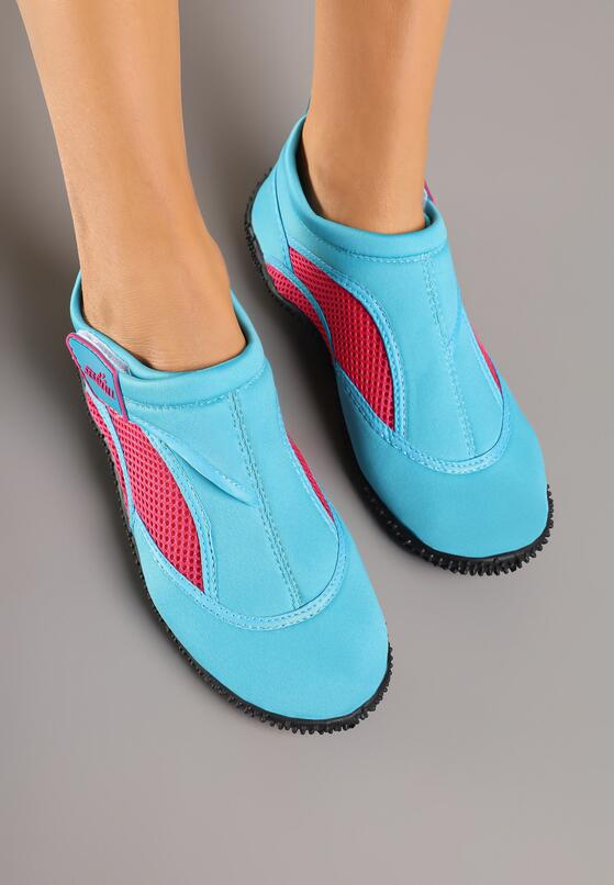 Pantofi sport Albastru cu fucsia 3
