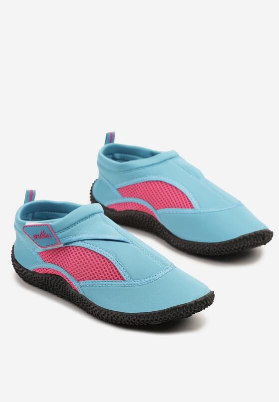 Pantofi sport Albastru cu fucsia 5