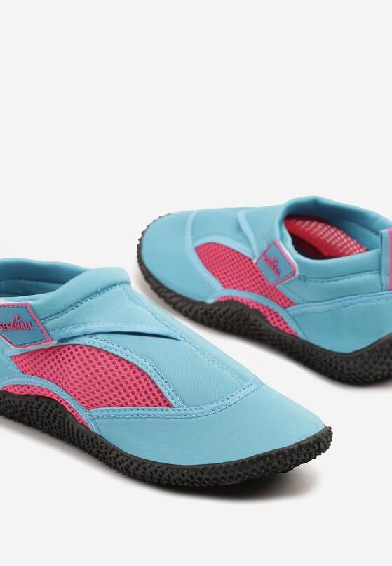 Pantofi sport Albastru cu fucsia 6