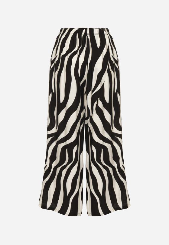 Pantaloni Negru cu alb 7