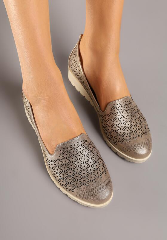 Pantofi casual Aurii 3