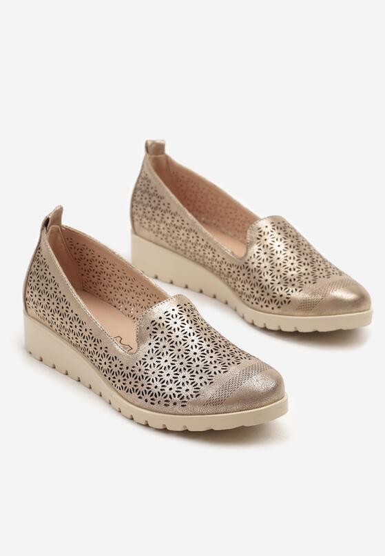 Pantofi casual Aurii 5