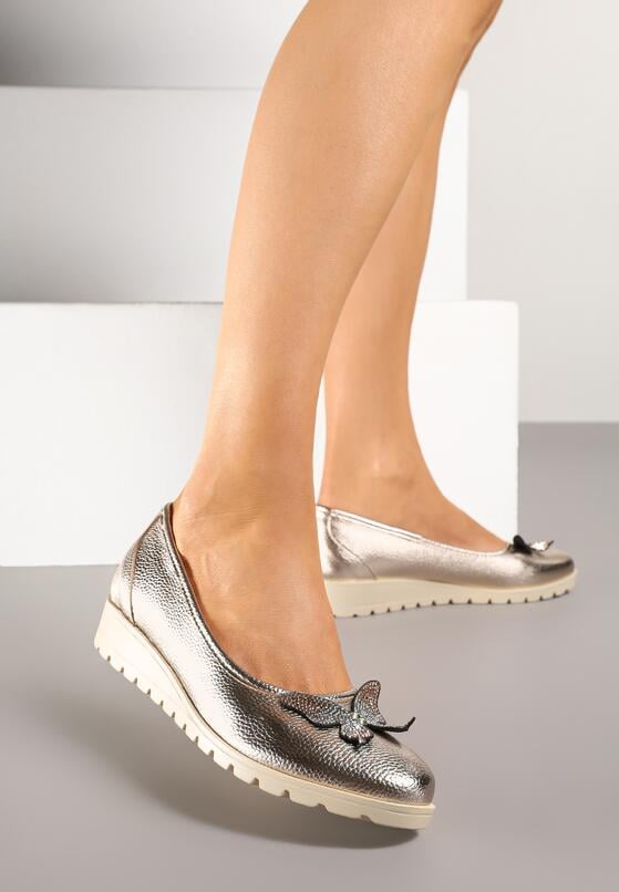 Pantofi casual Aurii 2