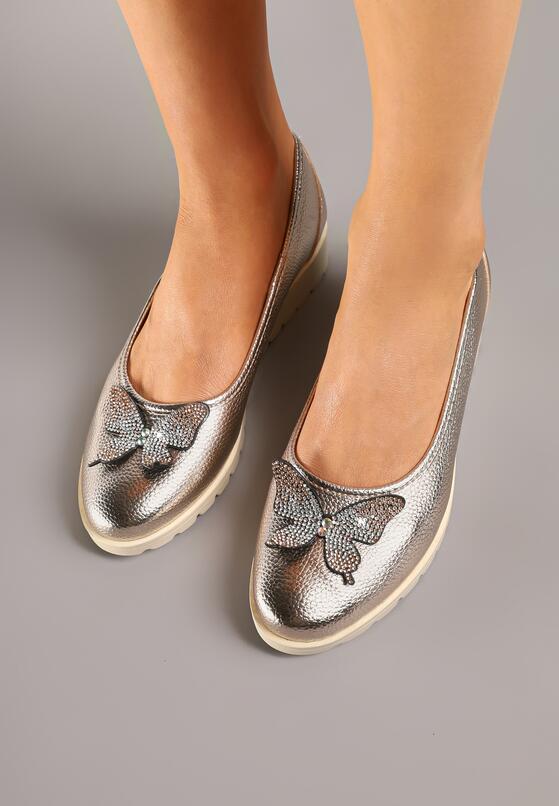 Pantofi casual Aurii 3