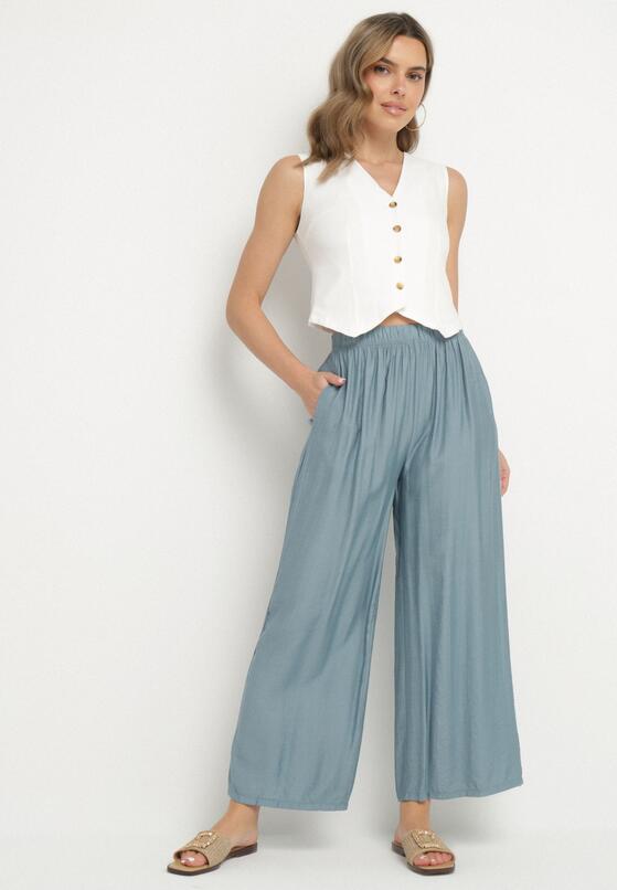 Pantaloni Albastru deschis 2
