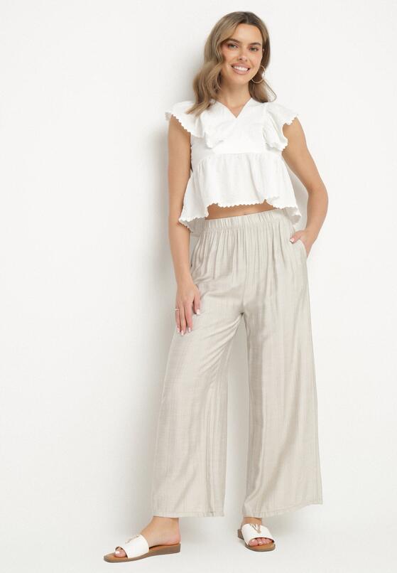Pantaloni Gri deschis 4