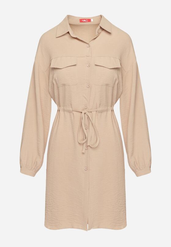 Rochie Bej închis 6