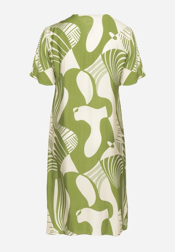 Rochie Verde deschis 7