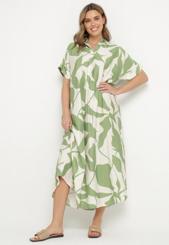 Rochie Verde deschis 2