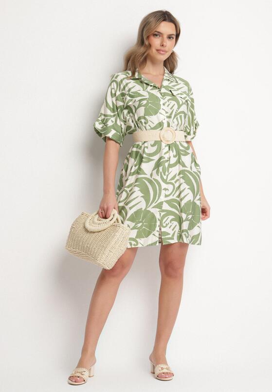 Rochie Verde deschis 2