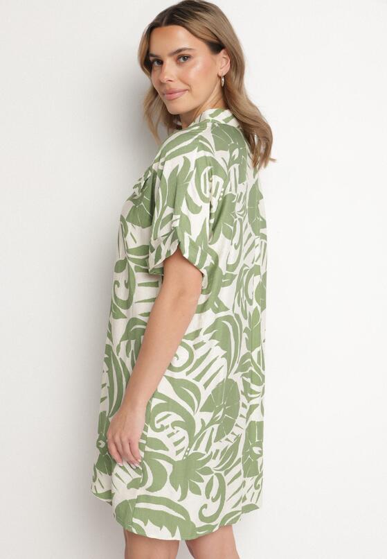 Rochie Verde deschis 3