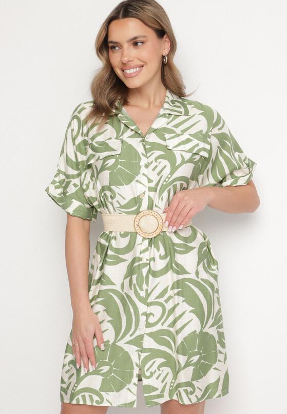 Rochie Verde deschis 4