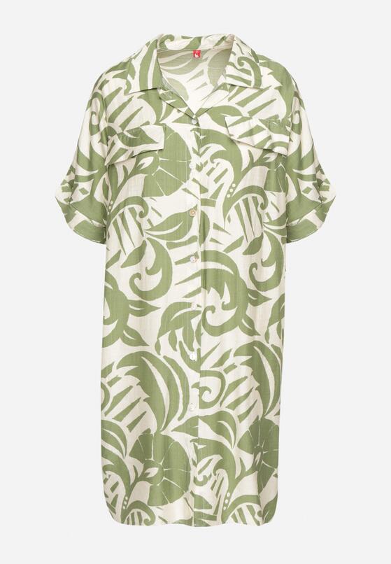 Rochie Verde deschis 6