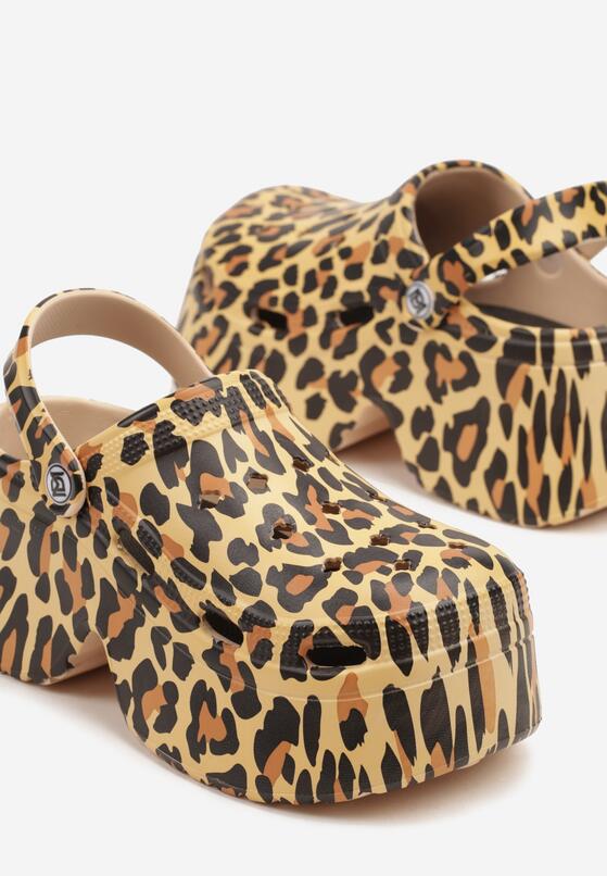 Papuci Imprimeu leopard 6