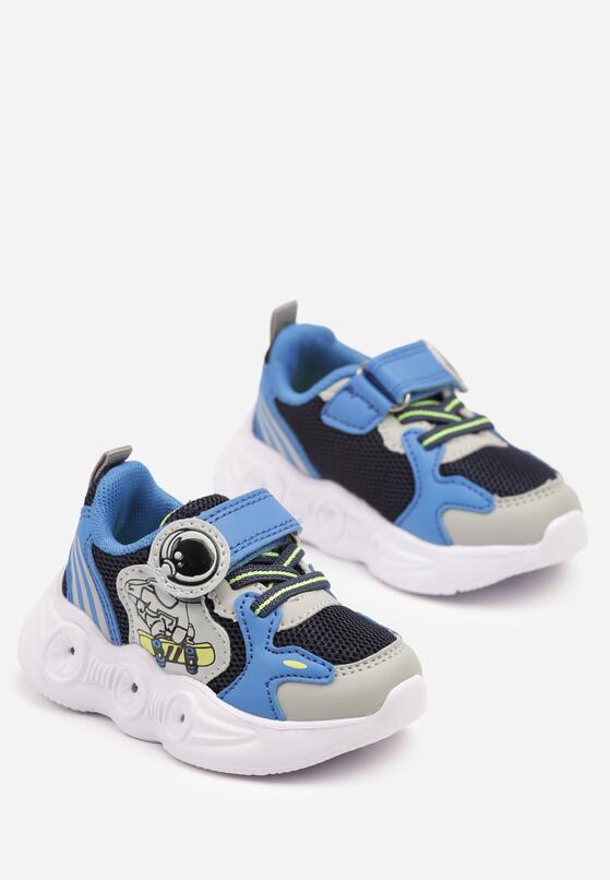 Pantofi sport Albastru cu gri 2