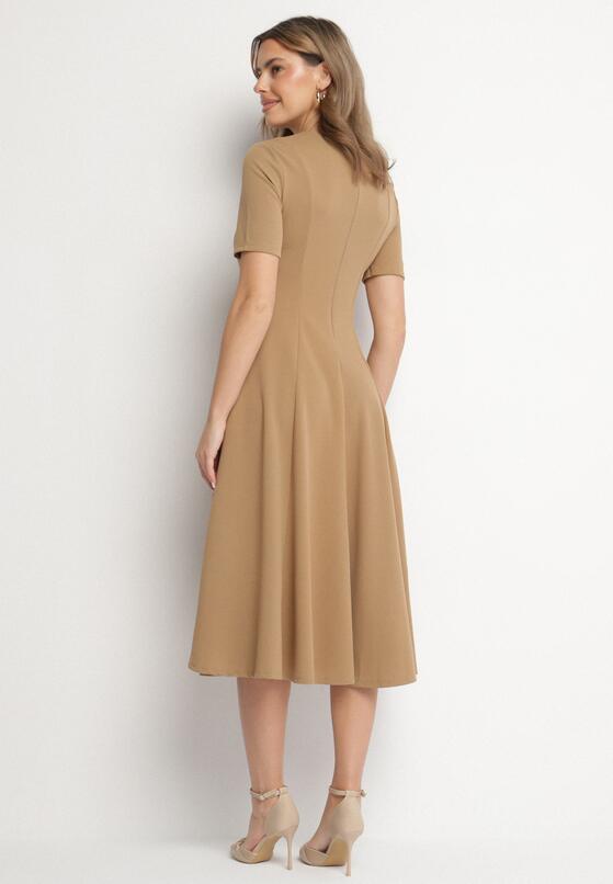 Rochie Bej închis 3
