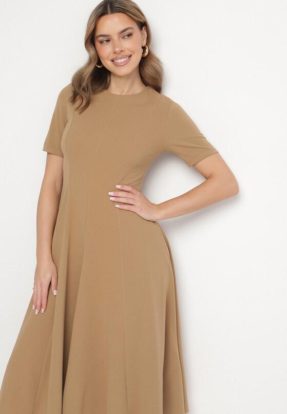 Rochie Bej închis 4