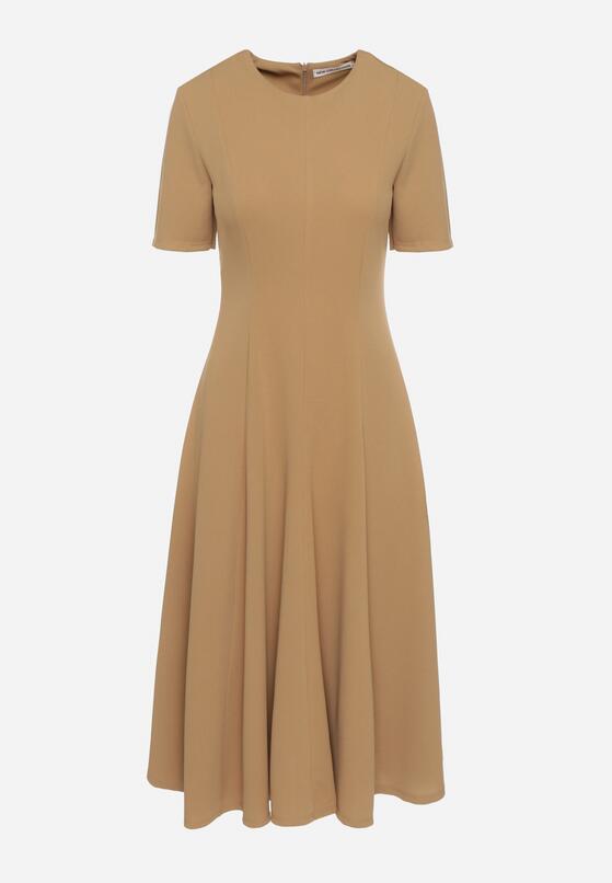 Rochie Bej închis 6