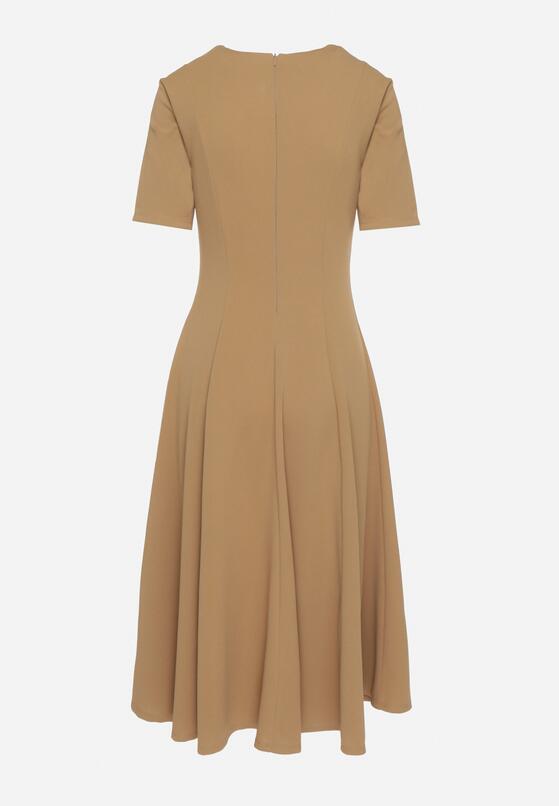 Rochie Bej închis 7