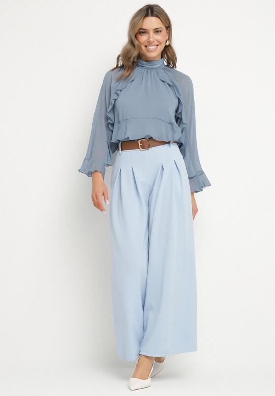 Pantaloni Albastru deschis 4
