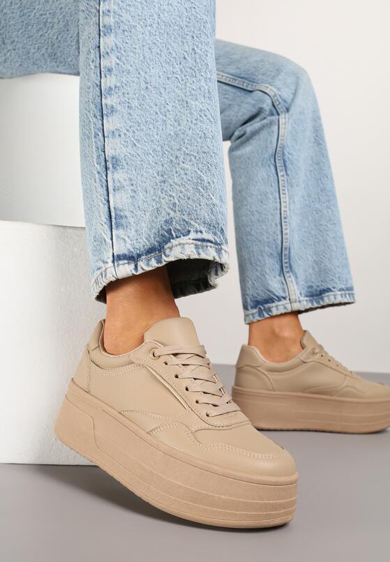 Sneakers Bej închis 2