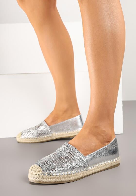 Ezüst Espadrilles 2