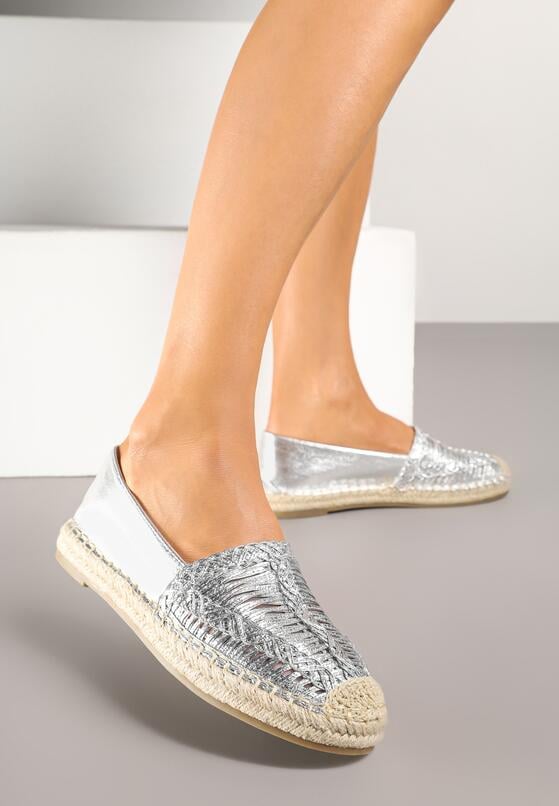 Ezüst Espadrilles 1