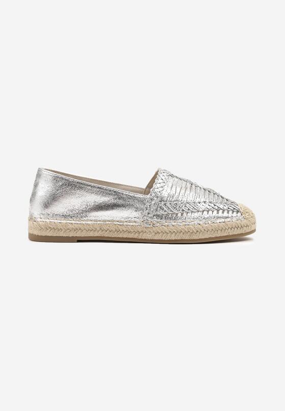 Espadrile Argintii 4
