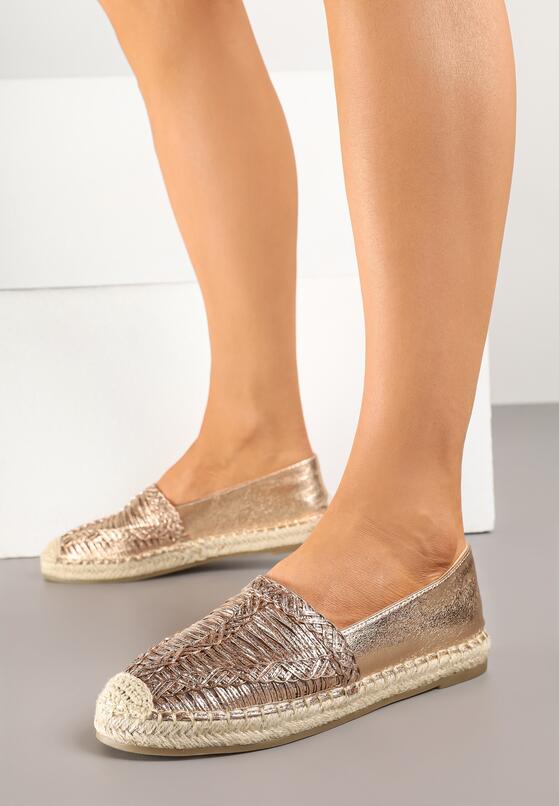 Espadrile Culoarea șampaniei 2