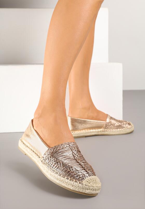 Espadrile Culoarea șampaniei 1